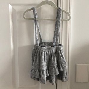 Baby girls 2/3 yrs. knit skirt w/ suspenders